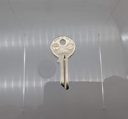 10x Ilco 1064A Key Blanks for Some National Cabinet Locks Nickel Plated 1