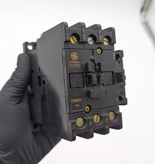 General Electric CR4CH Magnetic Contactor 3 Pole 120V 60Hz 45A 600VAC 1