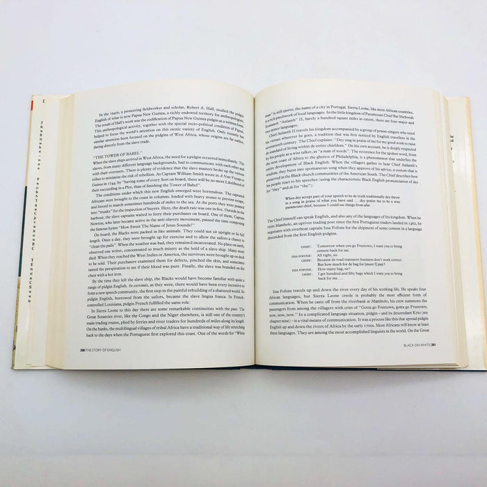 The Story Of English Robert McCrum Hardcover 1986 History Language Spoken 9