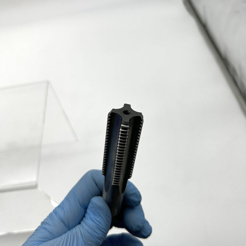 Cle-Line 1191343100 Hand Tap M22x2.5 HSG D4 4 FL Bottom Chamfer General Purpose 6