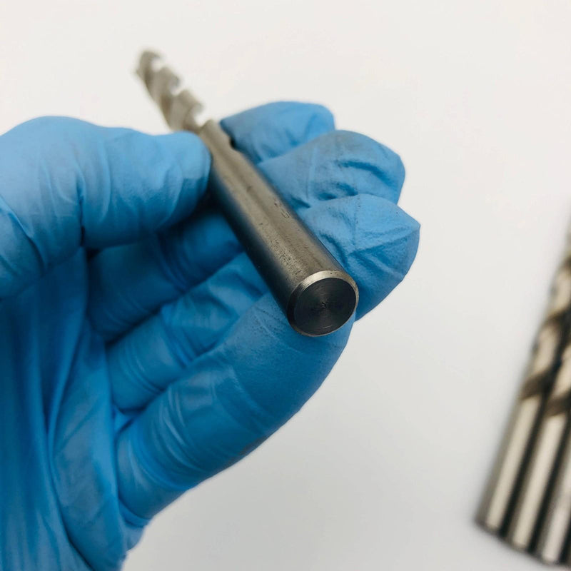 Cle-Line C62894 GP Jobber Drill Bit 1898 9.6MM HSS Right Hand Cut Pack of 5 5