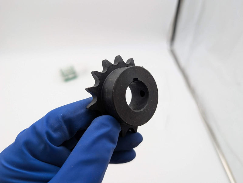 Tsubaki H40B15F 7/8 Roller Chain Sprocket 7/8" Bore 1/2" Pitch for Size 40 Chain 2