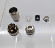 Binder 99-1487-812-08 M12-A Male Connector 8 Contacts IP67 Shieldable 7