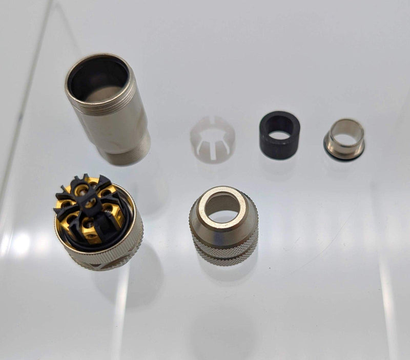 Binder 99-1487-812-08 M12-A Male Connector 8 Contacts IP67 Shieldable 7