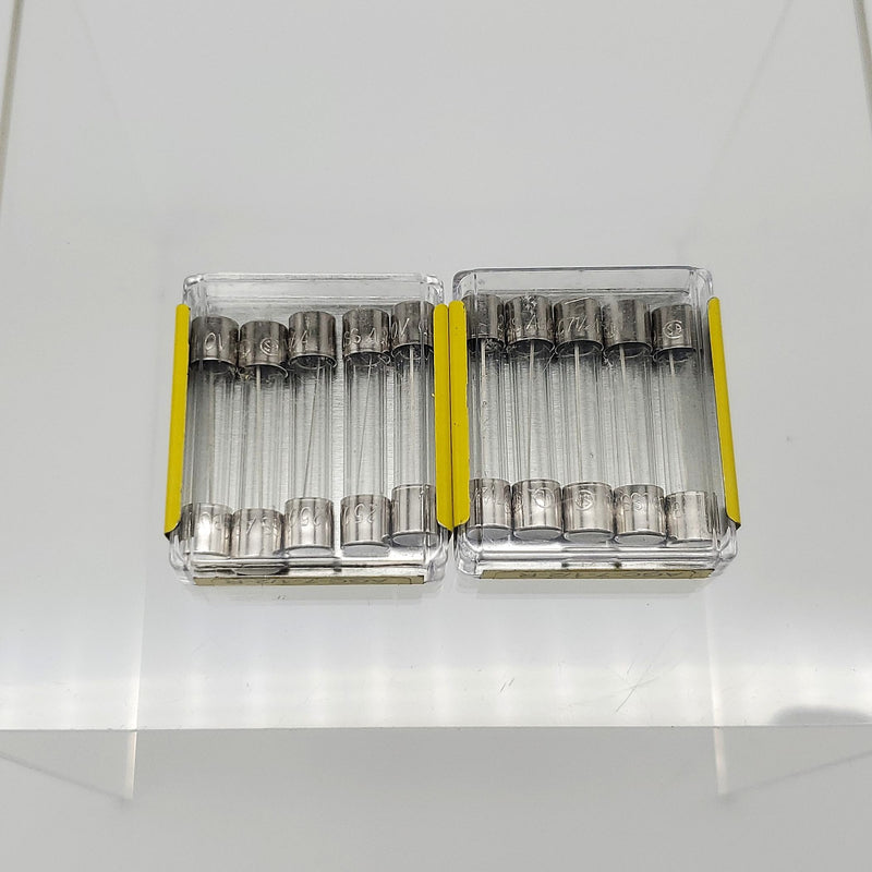 Bussmann AGC-7-1/2-R Fuses 7.5A 250V Fast Acting Glass Pack of 10 2