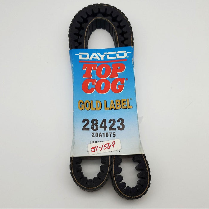 Dayco 28423 Belt Gold Label 0.88" Width 42.25" Length Top Cog V-Belt 1