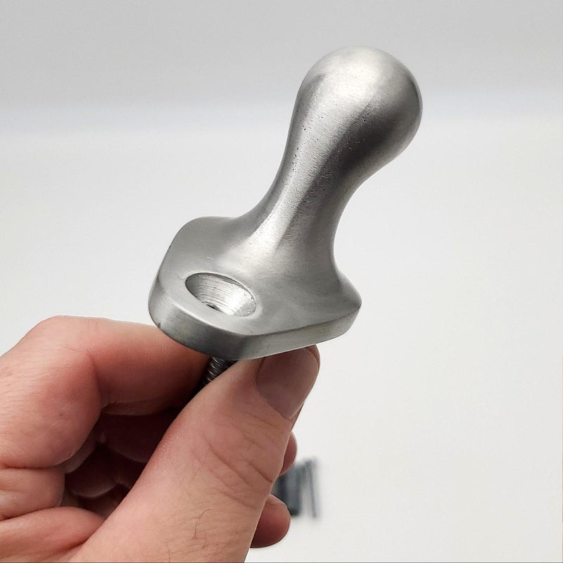 Glynn Johnson Door Stop & Bumper Satin Aluminum Finish No FB 18 USA Made NOS 3