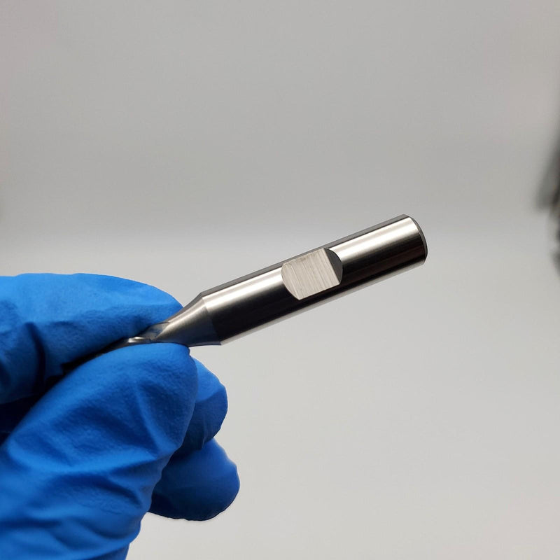 Cleveland 3/16" Square End Mill 1/2" LOC 3/8" Shank 2-3/8" OAL C41245 HG-4 4