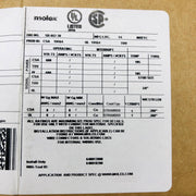 Molex 0191640082 Crimp Terminal Ring Connector 22-18 AWG Perma Seal Lot of 25 3