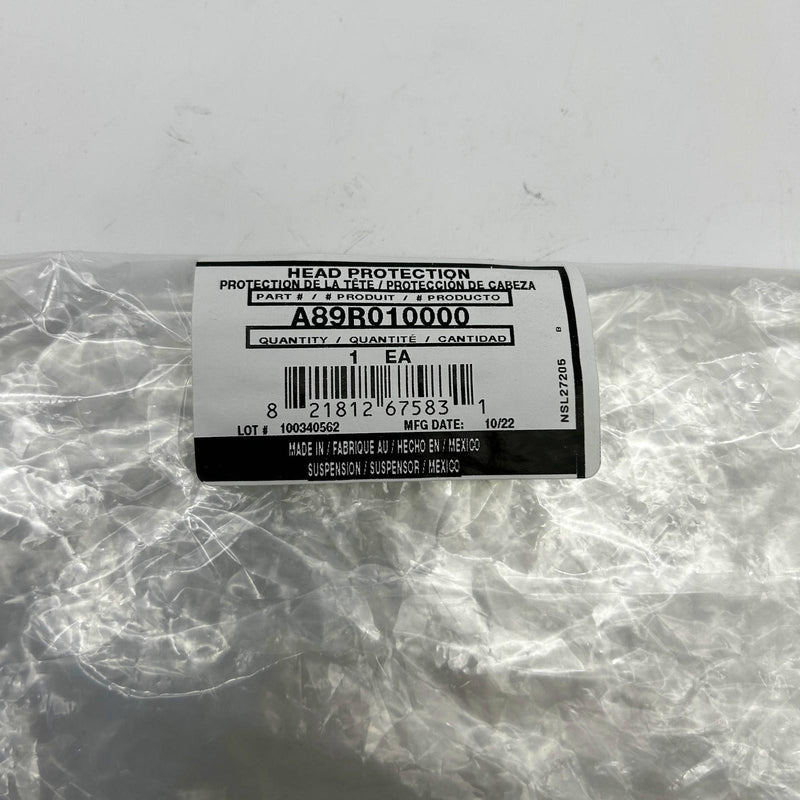 Honeywell A89R010000 Hard Hat White Ratchet Suspension A89 Matterhorn Class 2