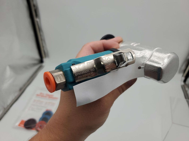 Dynabrade 52400 Disc Sander 2" Diam 7 Deg Offset 1/2 HP 15,000 RPM Front Exhaust 6