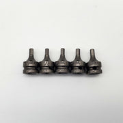 Vega 120H0864SB 1/8" Hex Socket Bits 1/4" Square Drive Pack of 5 1