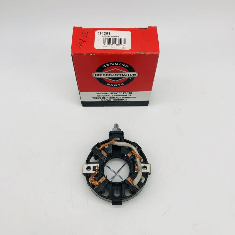 Briggs and Stratton 691293 Starter Brush Retainer OEM New Old Stock NOS Open 3