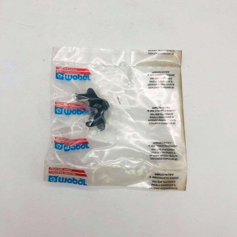 Mopar 55009343 Bracket for Hood Catch Rod OEM NOS 88-90 Jeep Wrangler YJ Sealed 3