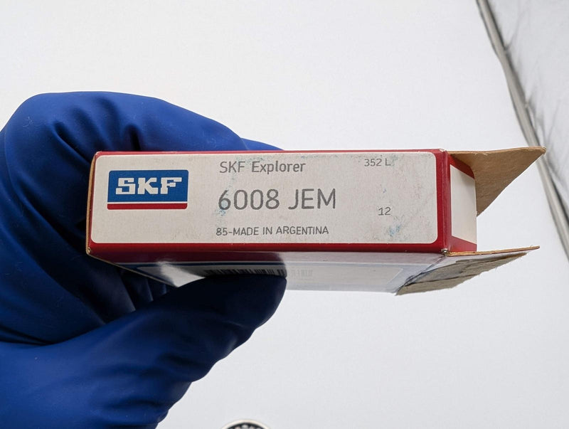 SKF 6008 JEM Ball Bearing 40mm Bore 68mm OD 15mm Width Single Row Deep Groove 4