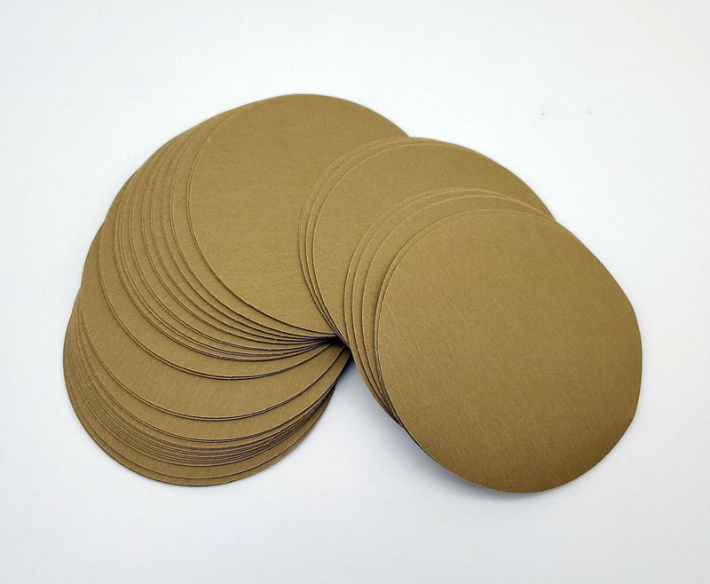 3M Hookit Gold Abrasive Discs 6" 400 Grit 236U Hook & Loop Aluminum Oxide 50pk 1