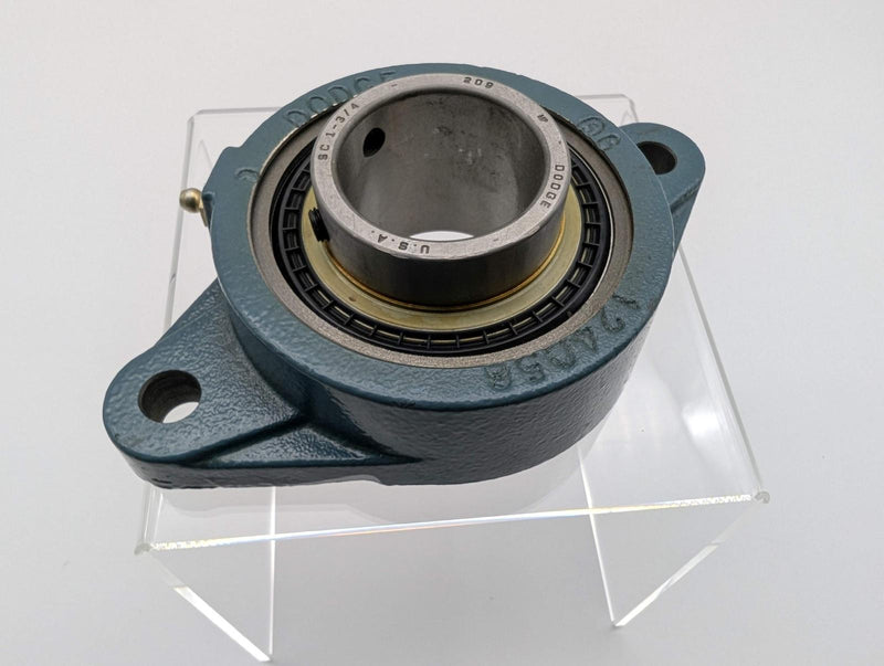 Dodge F2B-SC-112 Mounted Ball Bearing 1-3/4" Shaft 2 Bolt Flange Setscrew 059776 2