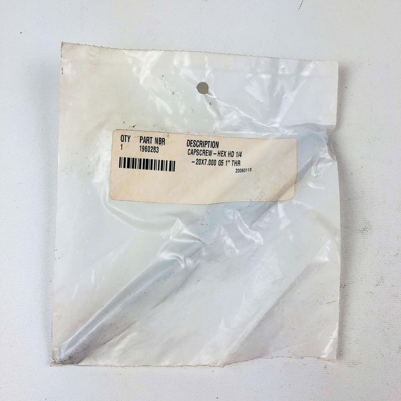 Simplicity 1960283 Capscrew Hex Head 1/4-20x7.000 G5 1" Thr OEM NOS 1960283SM