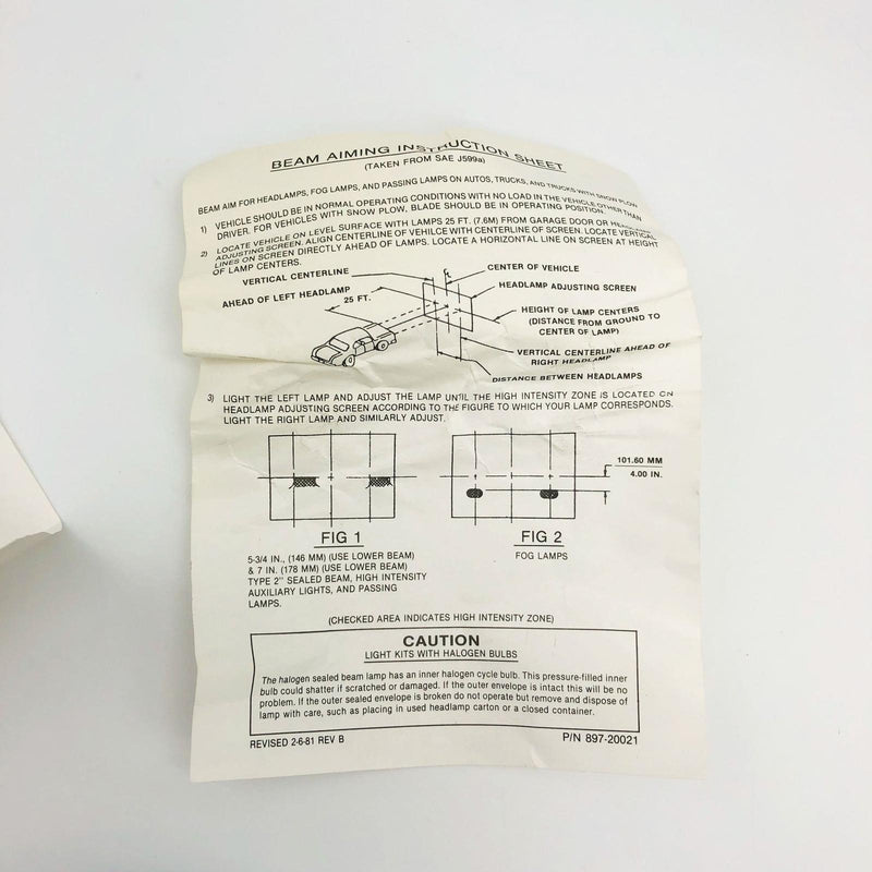 New Holland 80310068 Headlight Housing Blue OEM New Old Stock NOS Open 11