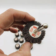 Superior Abrasives 10115 Mounted Flap Wheel 1.5in x 1in x 1/4in 80 AO Lot of 24 2