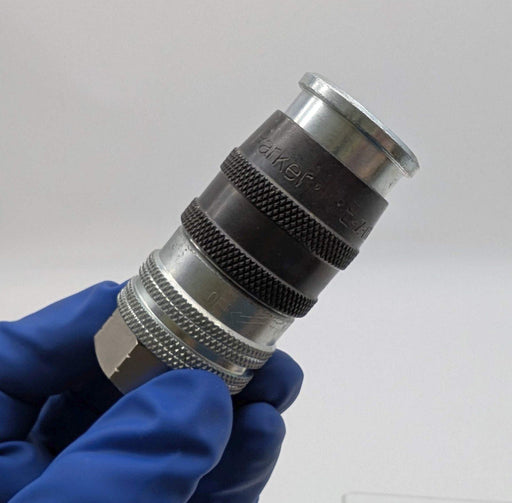 Parker EZ-501-8FP Quick Connect Safety Coupling 1/2"-14 Thread 300 PSI ISO 4414 1