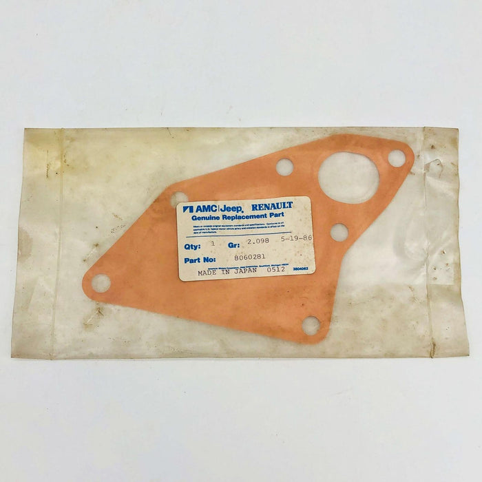 AMC Jeep 8060281 Gasket for Water Pump OEM NOS 81-86 CJ 5-8 Scrambler Sealed 1