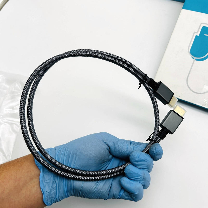 Ainope AP553-1M HDMI Pioneer Cable 3.3FT 18Gbps 4K Gray Nylon Braided Lot of 6 9