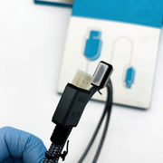 Ainope AP553-1M HDMI Pioneer Cable 3.3FT 18Gbps 4K Gray Nylon Braided Lot of 6 5