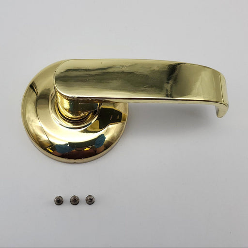Sargent Door Lever Single Pull Polished Brass Dummy Trim 65U93 L Design US3 1