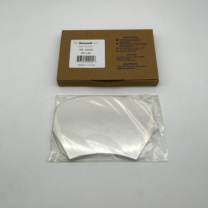 North Honeywell 702028-H5 Lens Cover Clear Opti-Fit Respirator Poly Film 25pk 7
