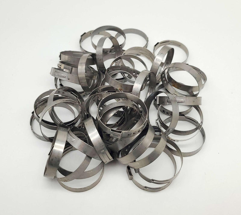 Oetiker Stepless Ear Clamps 0.39" Wide 1.72" to 1.85" Size 047.0-906R Pack of 50 1