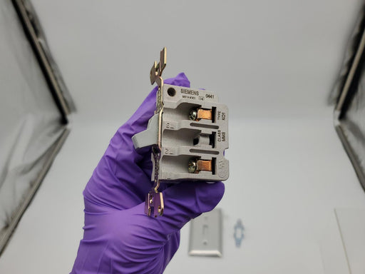 Siemens MMSKS1 Fractional HP Toggle Switch 2 Pole Steel Plate 575 VAC 2