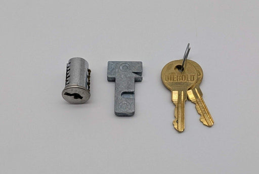 Diebold 31-018431 Undercounter Lock Core Kit w Bolt & 2 Keys Keyed 8006 1
