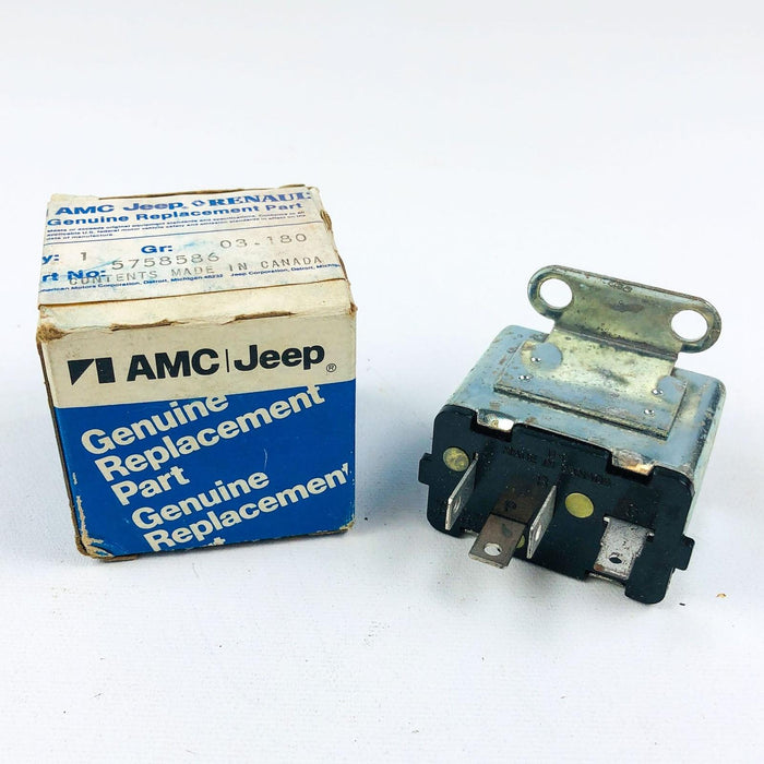 AMC Jeep 5758586 Timer Isuzu Glowplug Control OEM NOS 1981-85 CJ 5-8 Scrb  Diesel