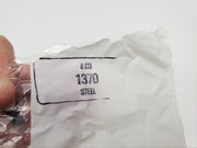 10x Ilco 1370 Key Blanks For Yale Flat Steel 0.050" Thick 0.305" Width NOS 4