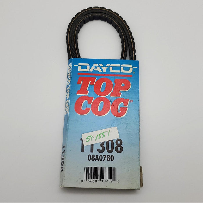 Dayco 11308 Belt 0.33" Width 30.75 Length Top Cog V-Belt 1