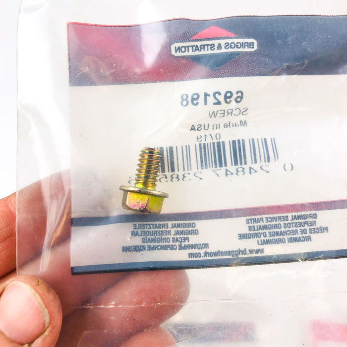 Briggs and Stratton 692198 Screw OEM NOS Sealed Coated USA 2