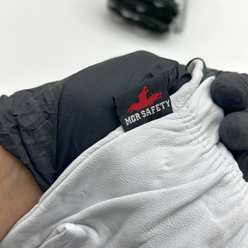 MCR Safety 3601 Leather Drivers Gloves Medium Straight Thumb Goatskin 10 Pairs