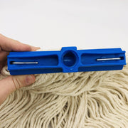 Cotton Mop Head Replacement Screw-On Fits 3/4-5 Acme Looped End 24oz Pack of 3 5