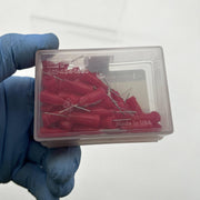 Nordson EFD 7018345 Precision Dispensing Tip 25 Gauge GP .010 x .5 Red 50pk/bx 4