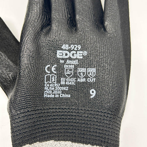 Ansell Edge 48-929 Cut and Oil-Resistant Gloves Size 9 Large Nitrile Coat 12 Prs 2