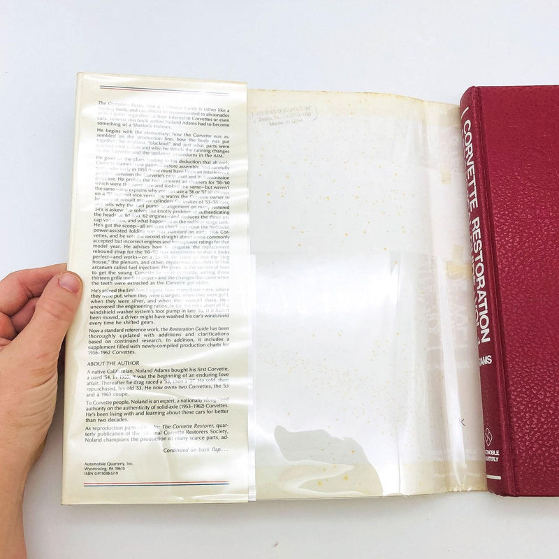 The Complete Corvette Restoration and Technical Guide Vol 1 Noland Adams 1980 6