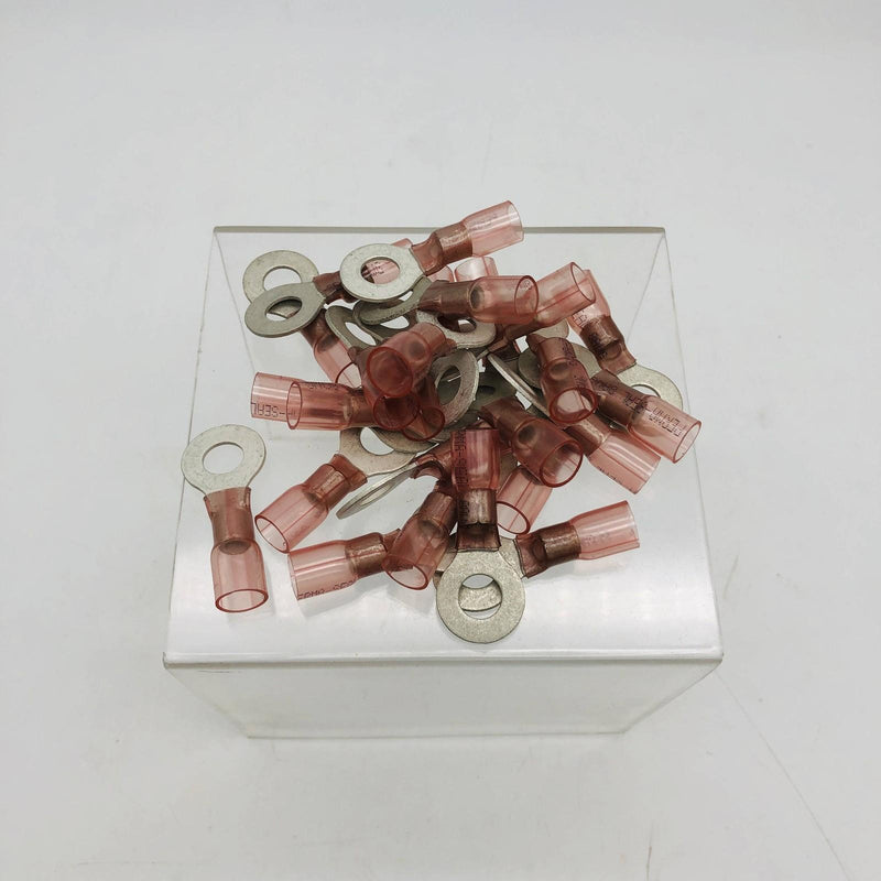 Molex 0191640082 Crimp Terminal Ring Connector 22-18 AWG Perma Seal Lot of 25 9