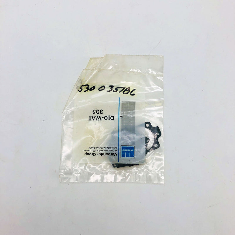 Poulan 530035186 Gasket and Diaphragm Kit OEM NOS SS to 530069844 D10-WAT 305 6