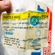 Mopar 4007456 Clip Retainer for Hood Rod OEM NOS 88-90 Jeep Wrangler Loose No Pk 2