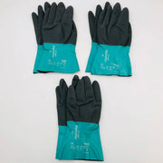 Ansell AlphaTec 58530B Chemical Resistant Work Gloves Sz 10 XL Nitrile 3 Pairs 1