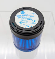 Allen Bradley 855T-B24TL6 Blue Stack Light Module Steady 24V w/ Bulb 1