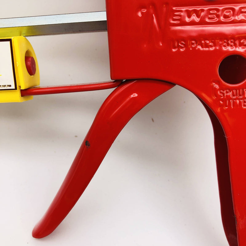 Newborn Brothers 112D Caulk Gun 1/10 Gal Drip Free EZ Thrust Red Lot of 2 6