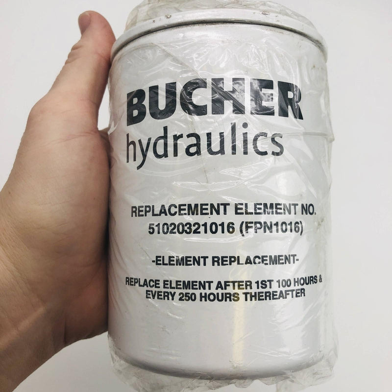 Bucher Hydraulics 51020321016 Replacement Element FPN1016 Spin On 10 Micron 2