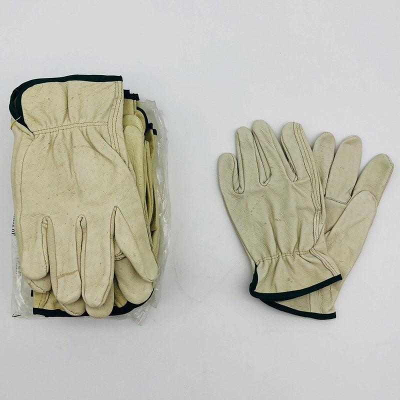 Liberty 7010 Leather Driver Glove Medium Reg Grain Pigskin Straight Thumb 12prs 1